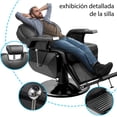 thumbnail image 3 of Sillon Silla Barbero Barberia Estetica Peluqueria Neumatico, 3 of 9