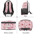 thumbnail image 5 of KUIFORTI Strawberry Axolotl Print Boys Girls Kids Backpack 17 Inch Durable Polyester School Bag with Laptop Compartment for Elementary Middle Back to School Gifts for Students, 5 of 7