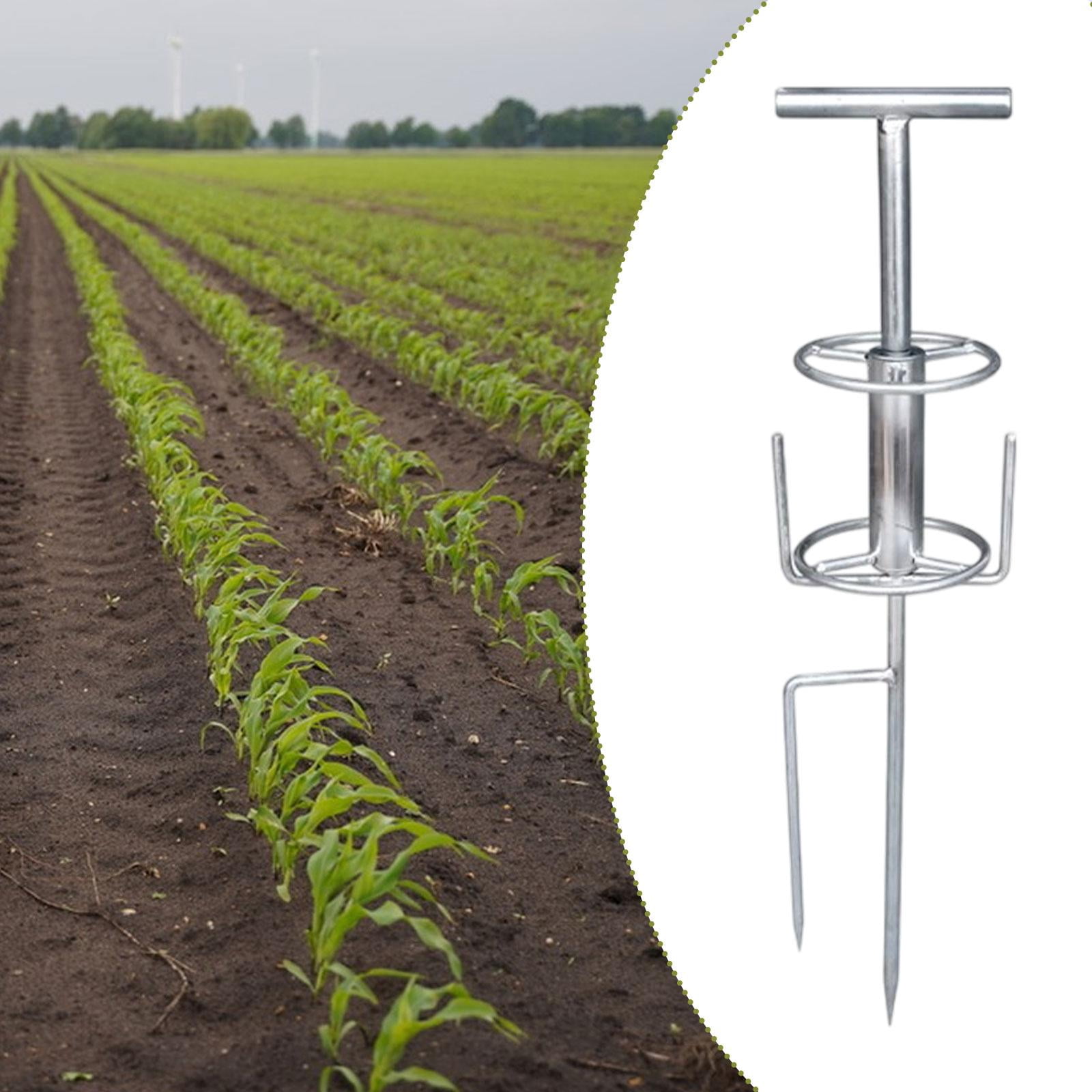 figatia Garden Hose Guide Hose Reel Rotation Top,Plant Protection,Stake,Right Angle Hose Pulling Stand Garden Hose Holder for Lawn B