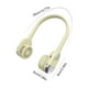 thumbnail image 3 of Xihbxyly Ventilador de Cuello Sin Aspas, Ventilador Portátil para Colgar, 3 Velocidades Ajustables, Seguro para Cabello Largo, Diseño Ligero, Recargable Por Usb, Perfecto para Viajes, Oficina, Activi, 3 of 7