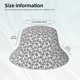thumbnail image 3 of Fotbe Snake Sombrero Tipo Pescador con Estampado – Sombrero de Sol de Algodón de Moda para Playa, Golf, Pesca, 3 of 6