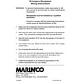 thumbnail image 3 of Marinco #6369CR Dockside Receptacle, 50A 125/250V, 3 of 3