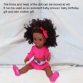 thumbnail image 4 of 14in Reborn Baby Doll African Black Girl Doll Lifelike Babies Girl Child Gift ToysQ14‑27, 4 of 4