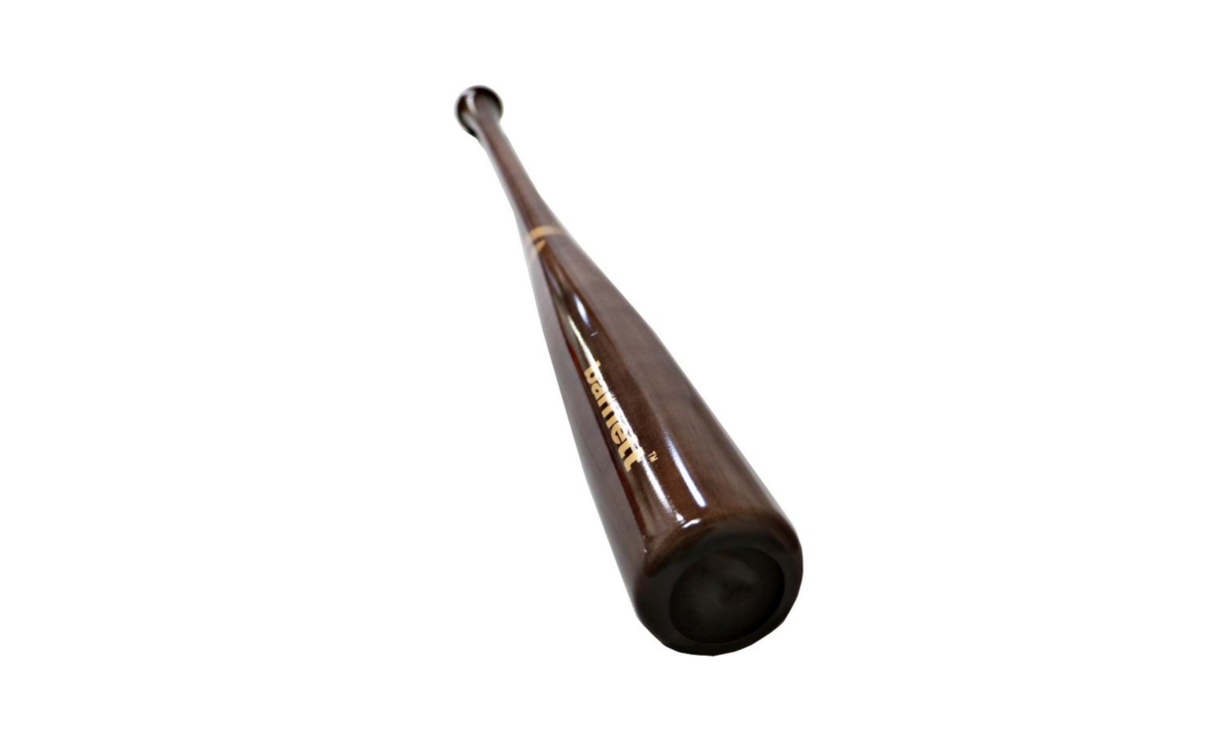 Barnett BB-12 Baseball Bat In Quality Wood, Adult, Black, 34''