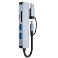 thumbnail image 4 of 5 En 1 USB3.0 Y USB C Hub USB3.0 Y USB C A Adaptador USB Para Teclado De PC CUTICAT Concentrador USB C, 4 of 8
