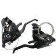 thumbnail image 1 of Mountain Bike Integrated Shifter Brake Lever with 7/8/21/24 Speed Options - Durable Off-Road Compatible Design for Smooth Shifting, Easy Installation, and Enhanced Cycling Performance (24-Speed: Left, 1 of 1