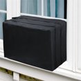 thumbnail image 4 of Cheers.US Window Air Conditioner Cover Outdoor, Outside Window AC Unit Cover Black Dust-Proof Waterproof AC Cover Outdoor Window A, 4 of 6