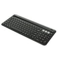 thumbnail image 5 of Targus Multi-Device Bluetooth Antimicrobial Keyboard with Tablet/Phone Cradle, Black- AKB867US, 5 of 12
