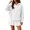 White #165, variant on Women Oversized Hoodie Long Sleeve Pullover Sweatshirt with Front Pocket Drawstring