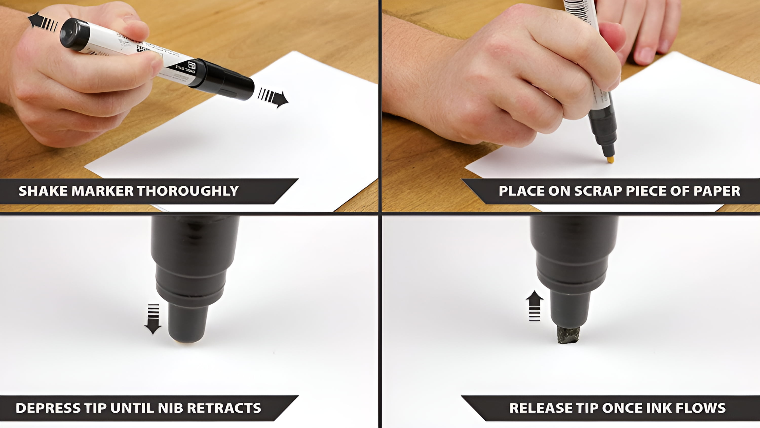 ExcelMark Security Redaction Marker - Blackout Private Information With Our Convenient Redacting Pen (1 Marker)