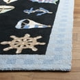 thumbnail image 3 of SAFAVIEH Chelsea Agatha Geometric Area Rug, Black, 6' x 9', 3 of 8
