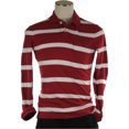thumbnail image 1 of American Eagle Outfitters Polo de rugby de manga larga para hombre, rojo, pequeño, 1 of 1