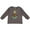 Charcoal, variant on Inktastic Fishing Boy, Fisherman, Fishing Rod, Brown Hair Boys Long Sleeve Toddler T-Shirt