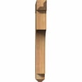 thumbnail image 3 of Ekena Millwork 4"W x 22"D x 34"H Westlake Craftsman Rough Sawn Bracket, Western Red Cedar, 3 of 13