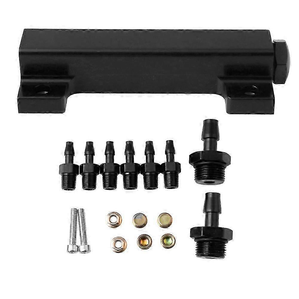 Universeel Vacuüm Blok Voor Auto Suuonee Wastegate Turbo Boost, 5-poorts Auto-vacuümblok-aanzuigkra¹mmer Brandgas Wastegate Turbo Boost Universeel Vacuüm Blok Voor Turbo
