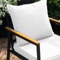 thumbnail image 4 of Outdoor Seat Cushions for Patio Furniture Set of 24x24 Inch for Waterproof Replacement Cushions with Removable Cover for Chair Yard Garden Deck, 4 of 6