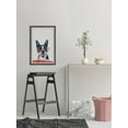thumbnail image 3 of Marmont Hill "Waiting For Something" Framed Painting Art Print, 24.00" x 1.50", 3 of 4