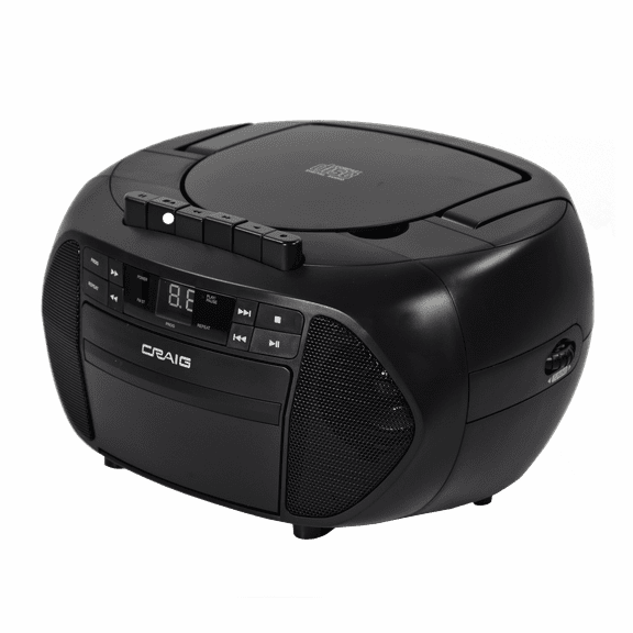 Craig CD-RW Boombox, Black, CD6951