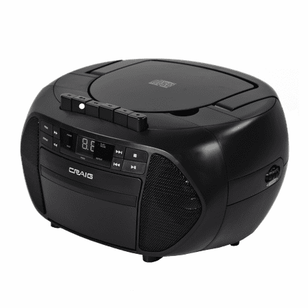 Craig CD-RW Boombox, Black, CD6951