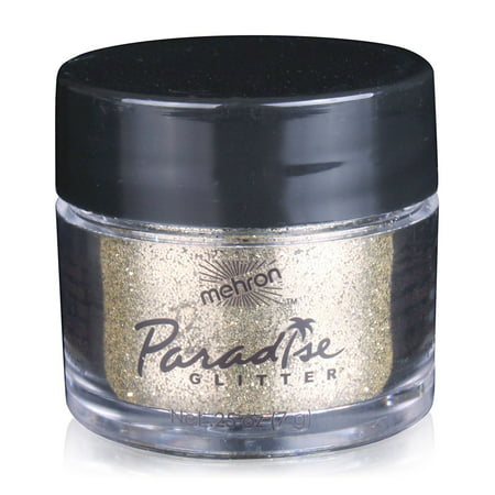 Mehron Makeup Paradise AQ Glitter Face and Body Paint, GOLD - (Best Body Paint Photos)