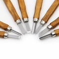 thumbnail image 3 of Coofit 12PCS Wood Carving Tool Set Professional DIY Woodworking Tool with Sharpener, 3 of 10