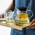 thumbnail image 4 of Miogawg Glass Pitcher, With Lid And Spout, Glass Carafe For Hot/Cold Water With Handle, Iced Tea Pitchers Beverage Pitchers For Fridge Coffee, Juice And Homemade, 4 of 6
