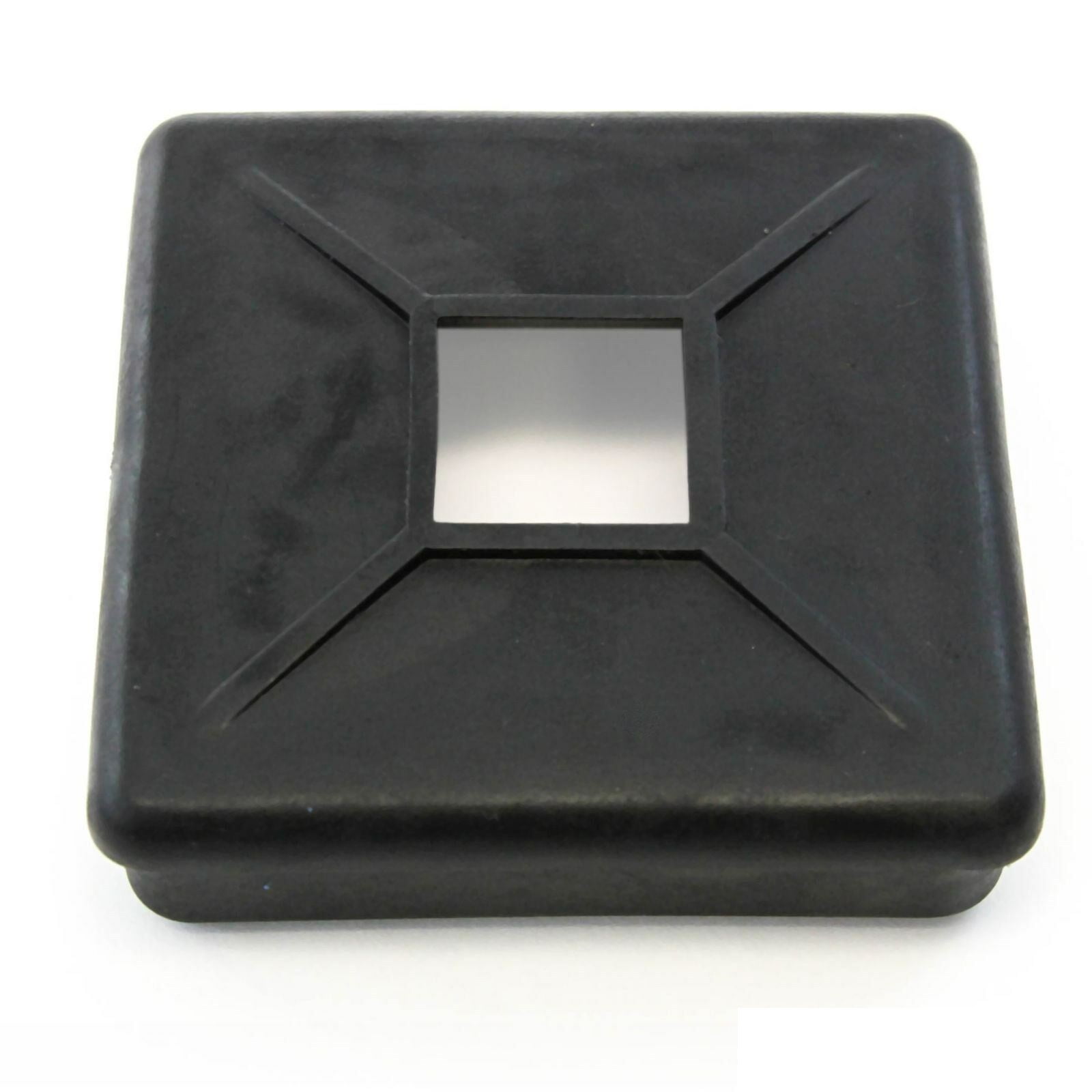 4" Square Bumper Plug End Cap Cover RV Camper Trailer Vented Premium ...