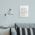 thumbnail image 2 of Stupell Industries Please Sanitize Phrase Minimal Rustic Text Wall Plaque, 13 x 19, Design by Loni Harris, 2 of 6