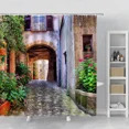 thumbnail image 7 of Beautiful Germany Town Landscape Shower Curtain Oil Paint Landscape Home r Wall Hanging Cloth Bathroom Curtain Bath Screens, 7 of 7