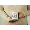 thumbnail image 2 of Inkdotpot Enjoy Your Coffee 11 Oz Ceramic Coffee Mugs Great For Bride Funny Novelty Gift For Coffee Lover-Orange-ZX, 2 of 5