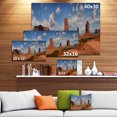 thumbnail image 3 of Monument Valley Montagnes - Impression sur Toile Paysage, 3 of 4