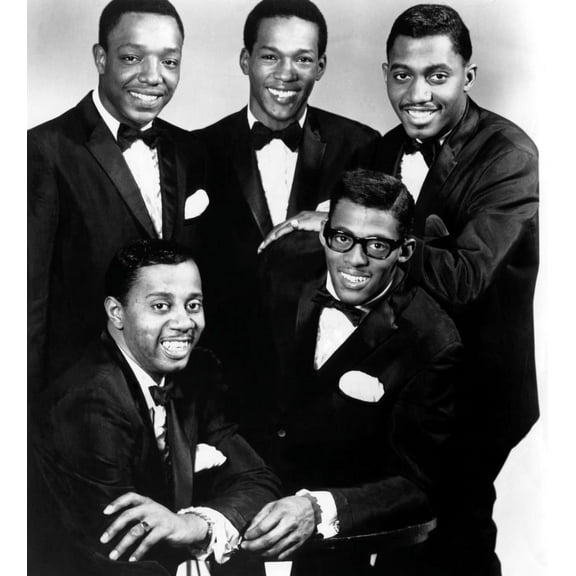 American Motown Group The Temptations History (18 x 24)