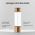 thumbnail image 3 of BOKYAN Portable Hydrogen Water Bottle 460ML SPE PEM Technology for Boosting Metabolism and Immunity USB Rechargeable Gold - 11.02 inches / 28.00 cm [cite: 30], 3 of 9