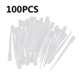 thumbnail image 1 of 100 pipetas de plástico para transferencia por compresión cuentagotas desechables para molde de silicona resina epoxi Uv, 1 of 2