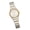 Silver-Women model, variant on Fashionable Couple's Watch Timepiece with Mineral Glass And Steel Waterproof 30m For Him Her And Various Occasion