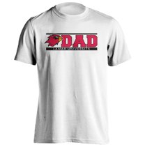 Lamar University Cardinals Dad Proud Parent Short Sleeve T-Shirt