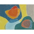 thumbnail image 2 of Delamater, Rob 24x19 Black Ornate Wood Framed with Double Matting Museum Art Print Titled - Tidelands Abstract IV, 2 of 4