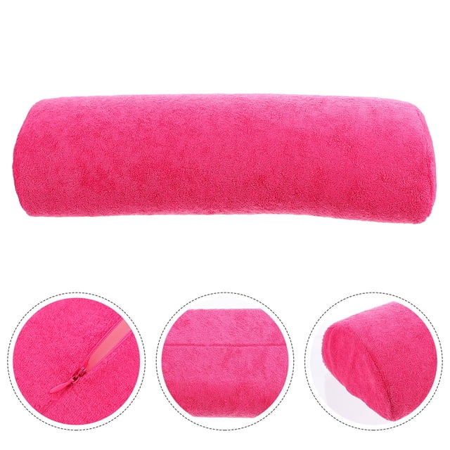 unbranded Almohada Para Mano De Manicura Color Rosado Cómoda Liviana Para Soporte De En