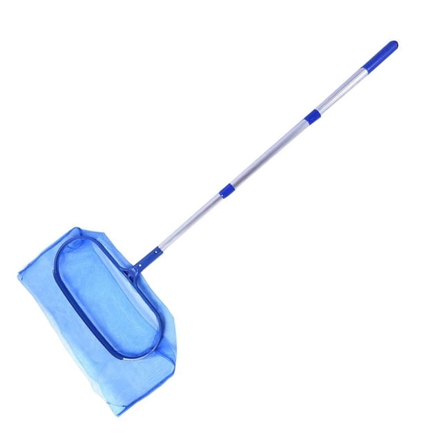 WDOplteas Red Salvamento para Piscina Con Varilla Telescópica Recogedor para Peces