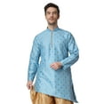 thumbnail image 7 of Royal Kurta Men's Jacquard Silk Printed Kurta, 7 of 7
