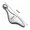 Silver, variant on Zinc Alloy Face Lifting Scraper with Roller Ball for Skin Firmness