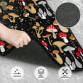 thumbnail image 3 of Yiaed Various Mushrooms Print Carpet Floor Mats for Cars, Auto Accessories Front & Rear Car Floor Mats Car Floor Foot Mat Sets of 4 Pieces, 3 of 7