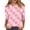 #01 Light Blue, variant on Womens Easter Shirts Crew Neck 3/4 Sleeve Tee Funny Bunny Print Family Gifts Loose Fit T Shirt Holiday Outfits Soft Casual T-Shirts, #01 Navy, L