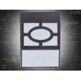 thumbnail image 3 of Retro Solar Lamp Wall Lamp LED Panel Solar Lamp Wall Lighting Rainproof Outdoor Wall Lamp, Warm White, 3 of 4
