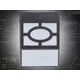 thumbnail image 3 of Luz de pared solar retro Luz de panel LED solar Iluminación de pared Aplique de pared a prueba de lluvia para exteriores Luz blanca JAMW Sencillez, 3 of 4