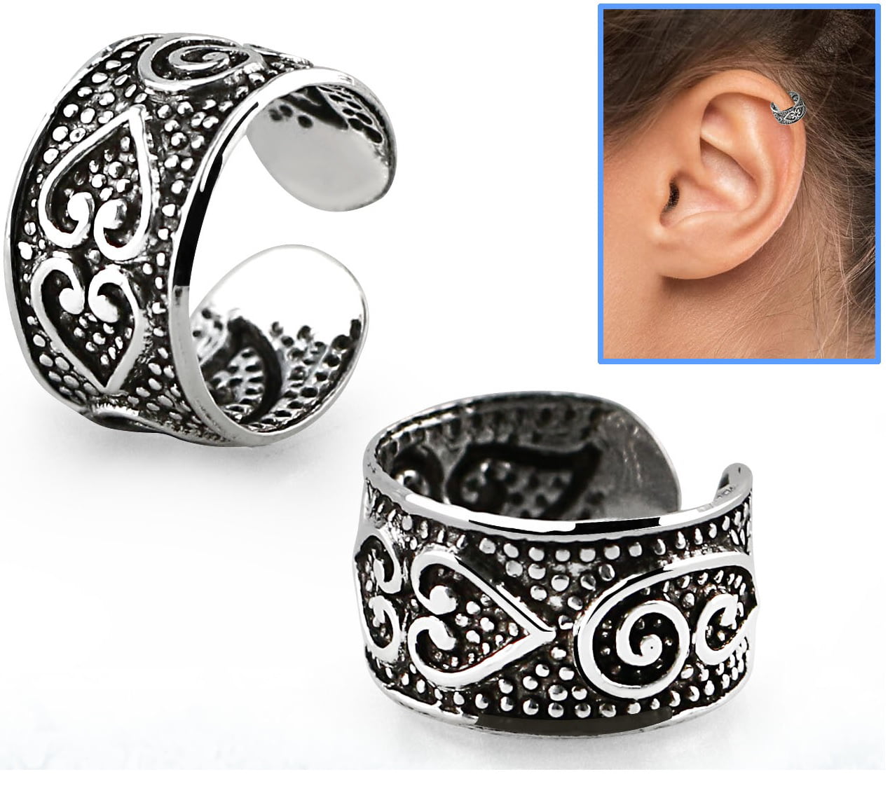 Details about   Sterling Silver .925 Toe Ring? Ear Clip? Finger Ring? Its up to YOU : $6.69 