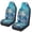 Sea Turtle, variant on XYZCANDO Sea Turtle Car Front Seat Covers Set of 2 Hawaiian Automobile Front Seat Covers Removable Automotive Accessories Suitable for Most Cars,SUV,Sedan