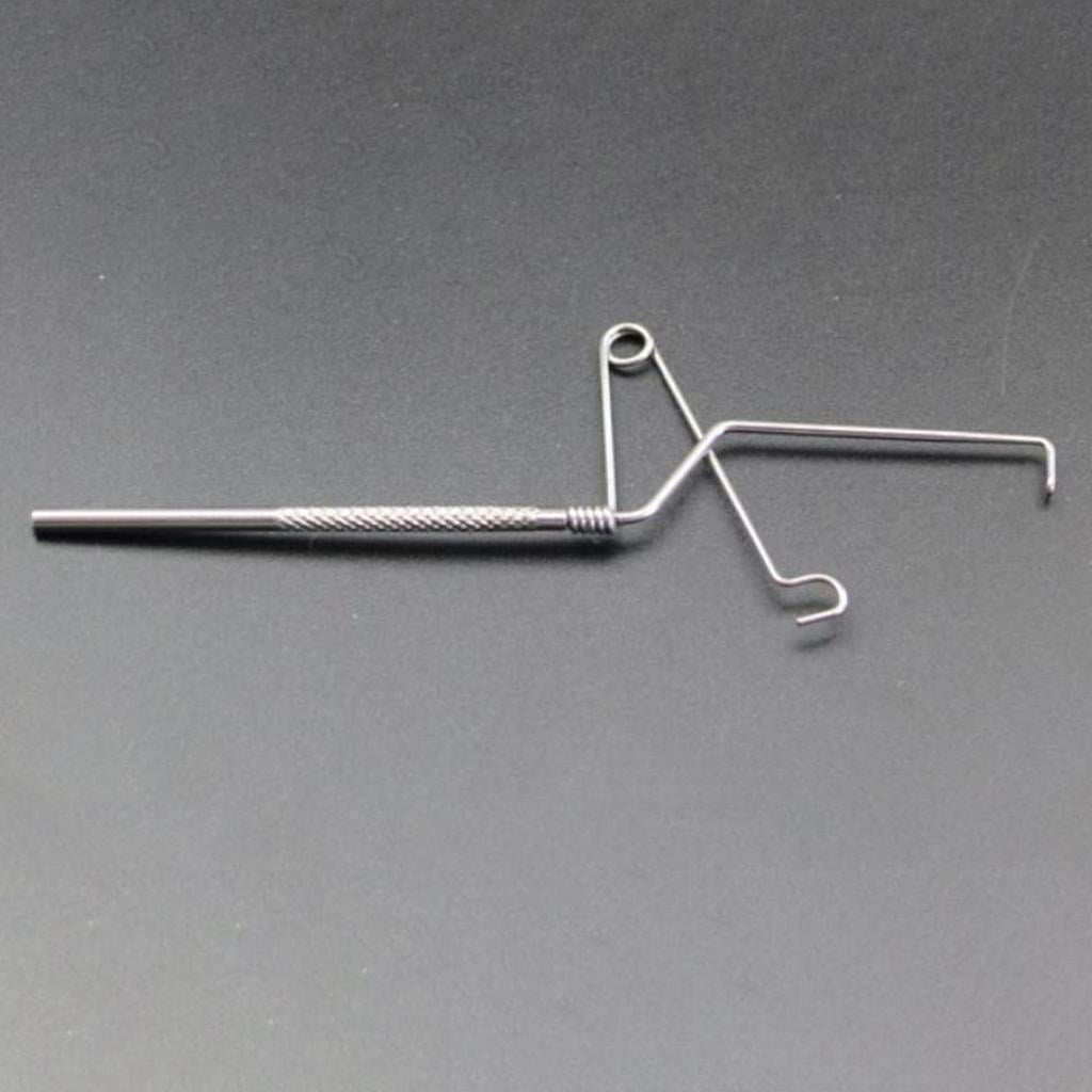 MAGIDEAL 4xMultifunction Fly Tying Finisher Device Fishing Hook Stainless Steel