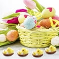 thumbnail image 2 of 12Pcs Easter chenille chicks Mini Easter fluffy chick, 2 of 6