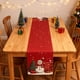 thumbnail image 4 of Decoraciones para San Valentín, adornos para San Valentín, regalos para San Valentín, árbol de Navidad, copos de nieve, decoración navideña, camino de mesa, artículos de temporada, decoración roja par, 4 of 5